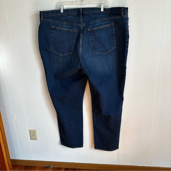 Abercrombie & Fitch Curve Love Ultra High Rise 90s Straight Jean Size 37 Regular - Picture 6 of 7